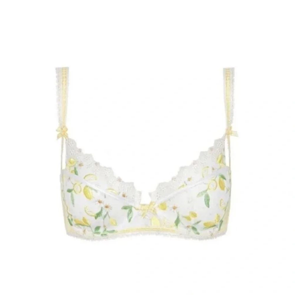 New! For Love & Lemons Lemon Daisy Underwire Bra 24565